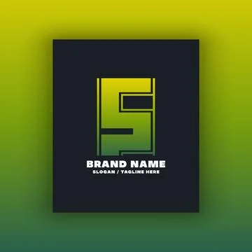 Simple letter S logo design template Stock Illustration