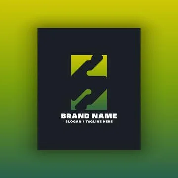 Simple letter S logo design template Stock Illustration