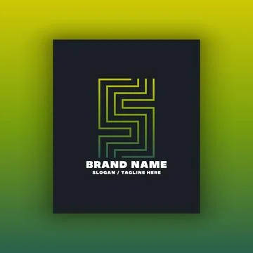 Simple letter S logo design template Stock Illustration