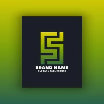 Simple letter S logo design template イラスト素材