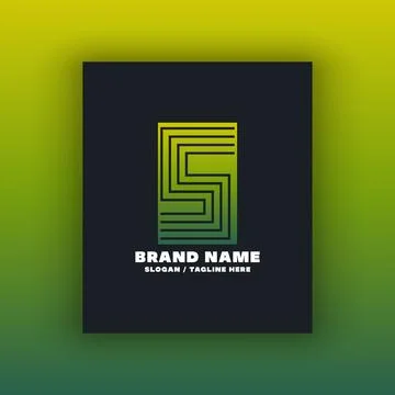 Simple letter S logo design template Stock Illustration