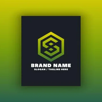 Simple letter S logo design template Stock Illustration