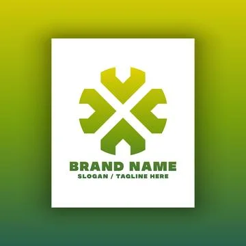 Simple letter X logo design template. Stock Illustration