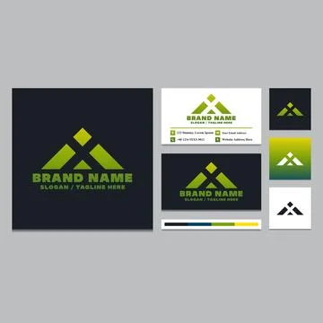 Simple letter X logo design template. Stock Illustration