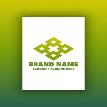 Simple letter X logo design template. Stock Illustration
