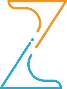 Simple letter z Stock Illustration