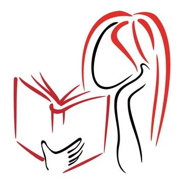 Simple library symbol Stock Illustration