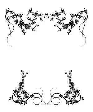 Simple light frame with climbing hop plants for 스톡 일러스트