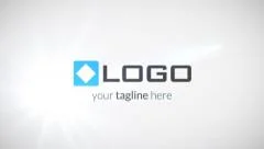 Simple Light Logo and Text Reveal Animation Stock After Effects