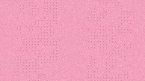 Simple light pink background featuring tiny black dots in uniform spacing Video stock 292522522