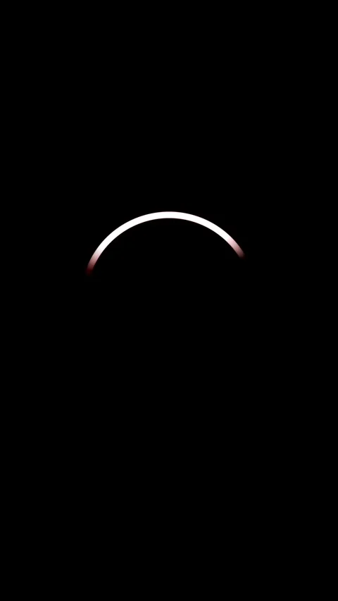 Simple Line: Abstract Video Continuously Moving White Circle Stockbeeldmateriaal 279695908