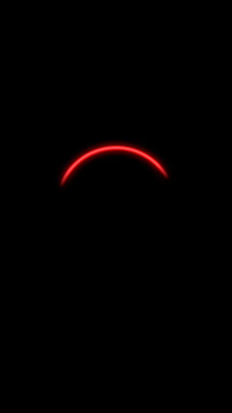 Simple Line: Abstract Video Continuously Moving White Circle 스톡 동영상 279695919