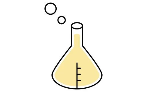 Simple line drawing icon of triangular fresco, isometric illustration Stockillustratie