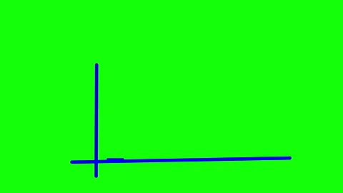 Simple Line Graph Animation on Green Screen Stock-Footage 335180906