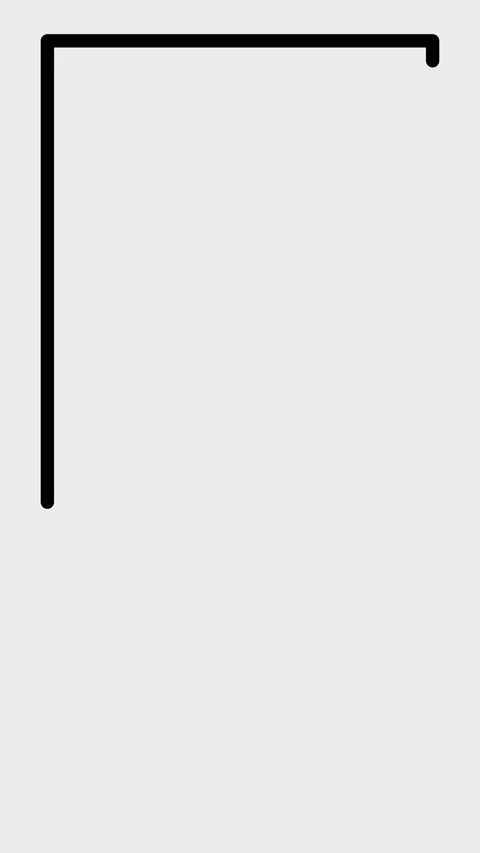 Simple line vertical animation Stock Footage 297144468