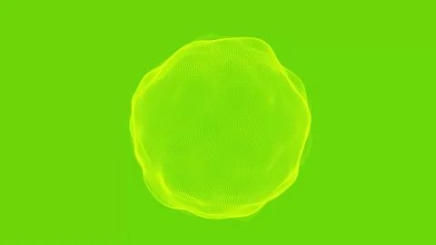 A simple live cell animation background created with computer graphics. loop. Stock Footage 197643592