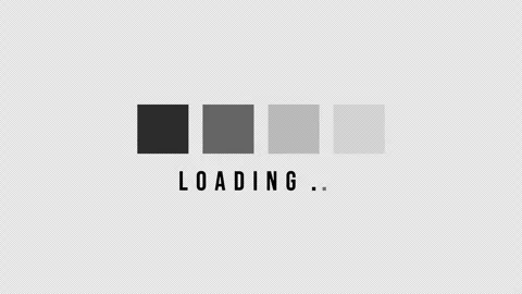 Simple loading animation looping graphic motion template Stock Footage 288677299