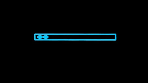 Simple loading animations video Stock Footage 280153773