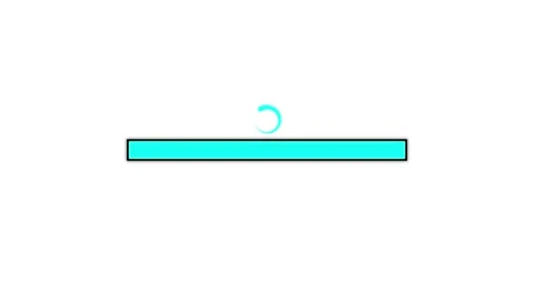 Simple loading bar with light sweep effect. Stock-Footage 333818760