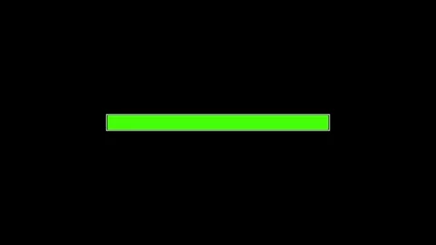 Simple loading bar with light sweep effect. Stock-Footage 333818761