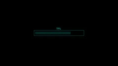 Simple loading frame clean interface design for modern apps. Simple loading.. Stock Footage 334613010