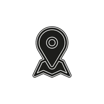 Simple location Vector Icon Stock Illustration
