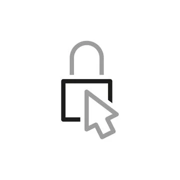 Simple Locks Related Vector Line Icons. Lock for security. Vector illustratio Stock Illustration