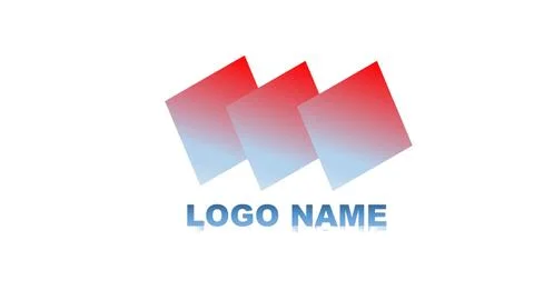 Simple logo for company Stock Illustration