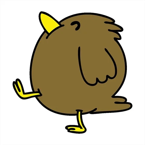 A simple looping animated cartoon of a h... | Stock Video | Pond5