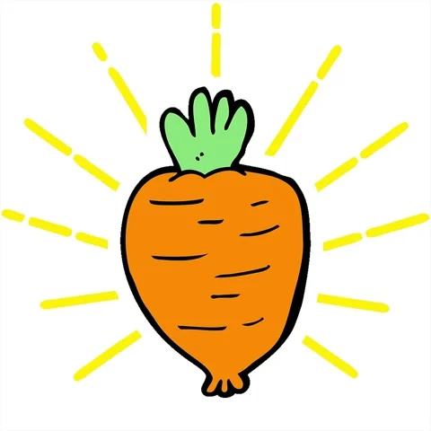 A simple looping animated cartoon root vegetable 스톡 동영상 312985300
