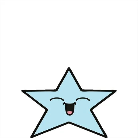 A simple looping animated cute cartoon of a star fish Stock Footage 312957122