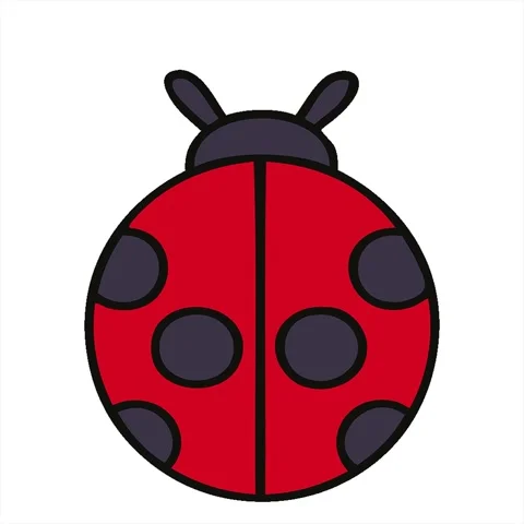 A simple looping animated cute cartoon o... | Stock Video | Pond5