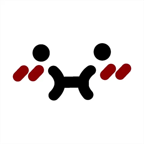A simple looping animated cute unsure fa... | Stock Video | Pond5