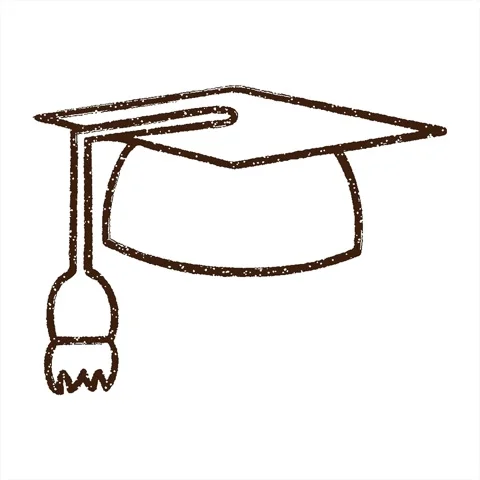 A simple looping animated Graduation Cap... | Stock Video | Pond5