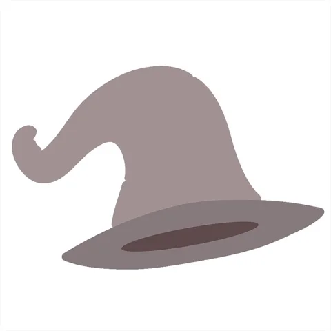 A simple looping animated old wizard hat | Stock Video | Pond5