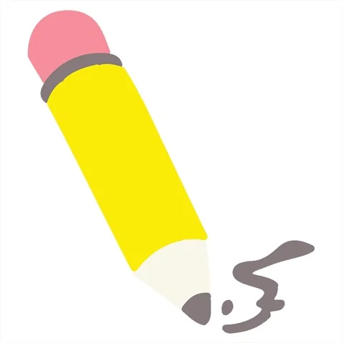 A simple looping animated pencil scribbling marks Video stock 312964894