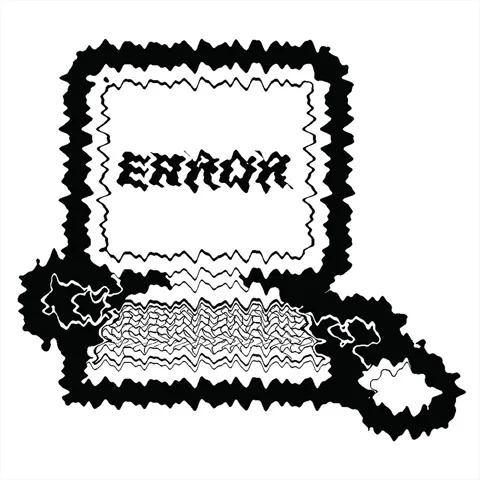 A simple looping animated vector icon illustration of a computer error Stock Footage 312968215