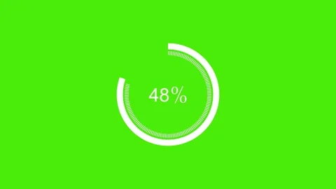 Simple Looping Loading Animation with Flat Minimalist Progress Bar Design Vídeos de archivo 316786020