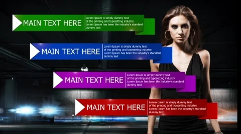Simple Lower Third Catálogo de After Effects