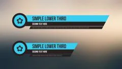 Simple Lower Thirds Stock After Effects