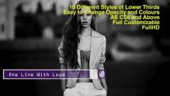 Simple Lower Thirds Pack Stock After Effects