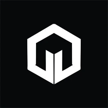 Simple M, MG, MO, MD, MOI initials company logo Stock Illustration