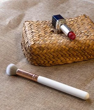 A simple make-up Stock Photos