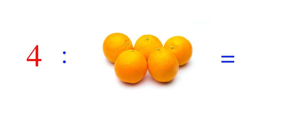 Simple math problems and mathematical and arithmetic calculation Stock Photos