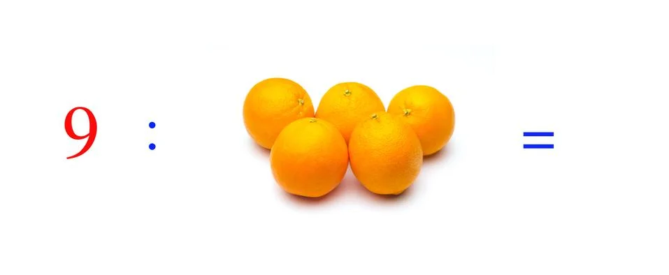 Simple math problems and mathematical and arithmetic calculation Stock Photos