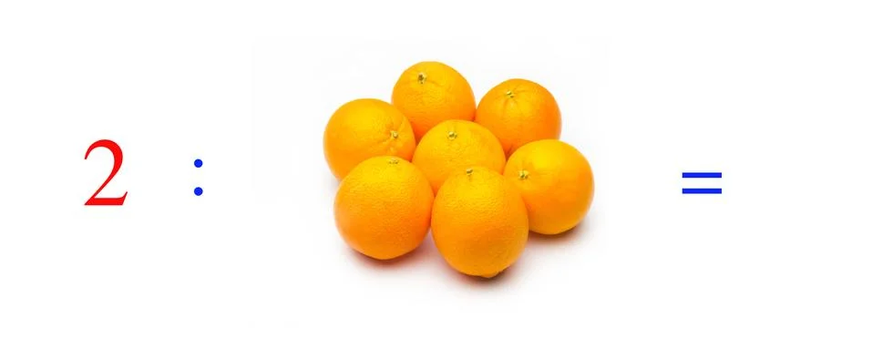 Simple math problems and mathematical and arithmetic calculation Stock Photos