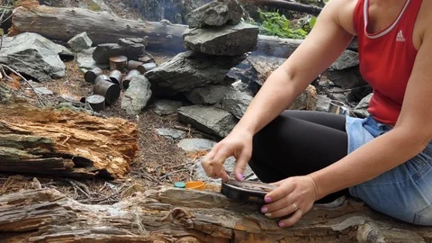 Simple meal Video stock 113538333