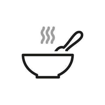 Simple of Meal Related Vector Line Icons. Contains such Icons as Fruit Basket Stock Illustration