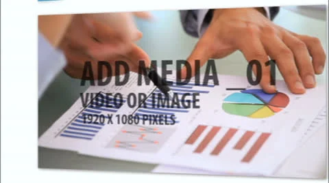 Simple Media Wall - AE Version 5 Stock After Effects