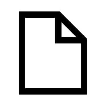 Simple memo icon. Documentation. Vector. Stock Illustration